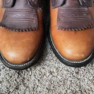 Ariat Polished Bay Pro Lacer Brown Leather Boots Men’s 10D Ariat | Shoes | Ariat Polished Bay Pro Lacer Brown Leather  main image 2